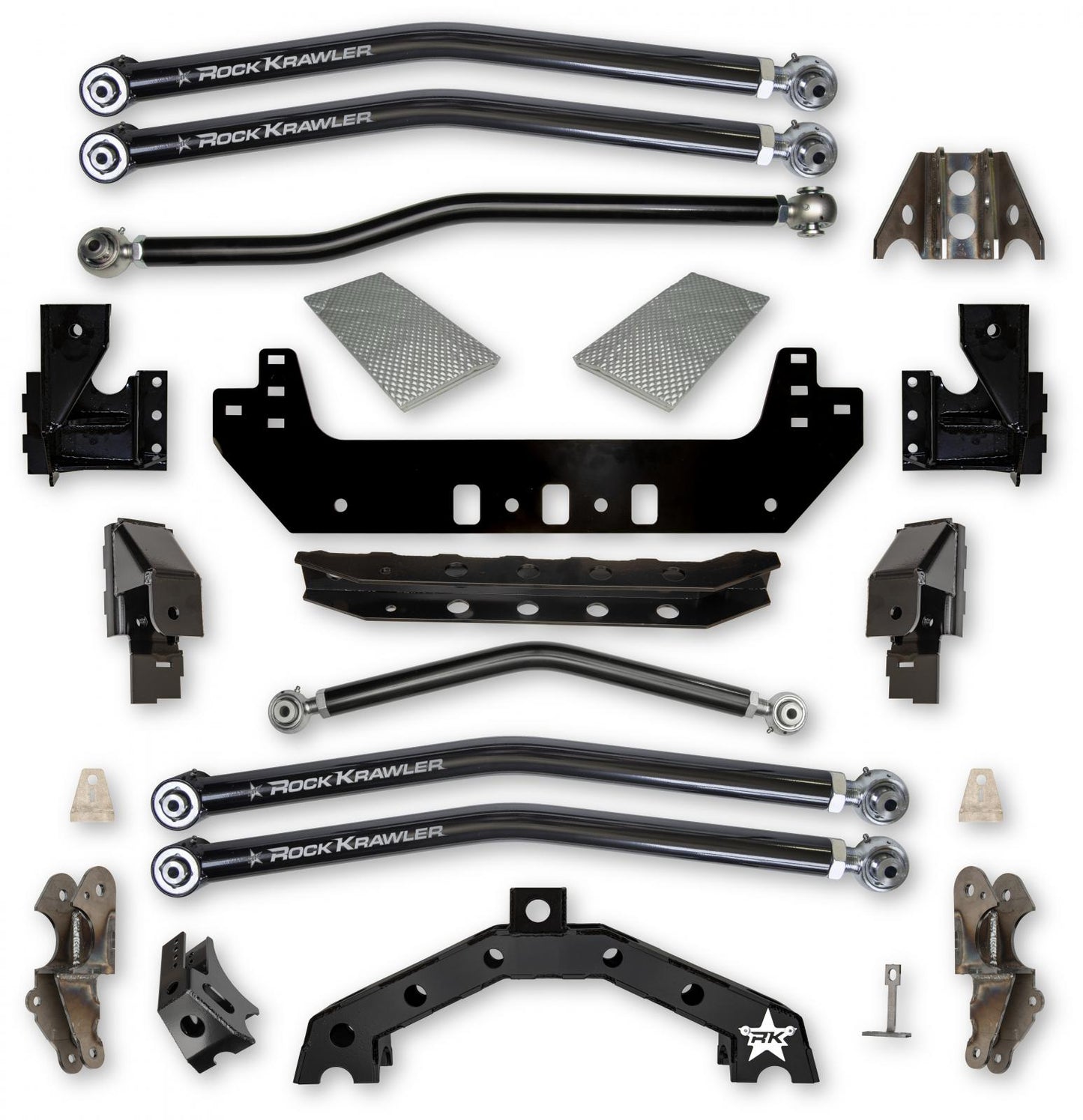 X-Factor X2 Long-Arm Upgrade For Jeep Wrangler JL/JLU Gas Rock Krawler