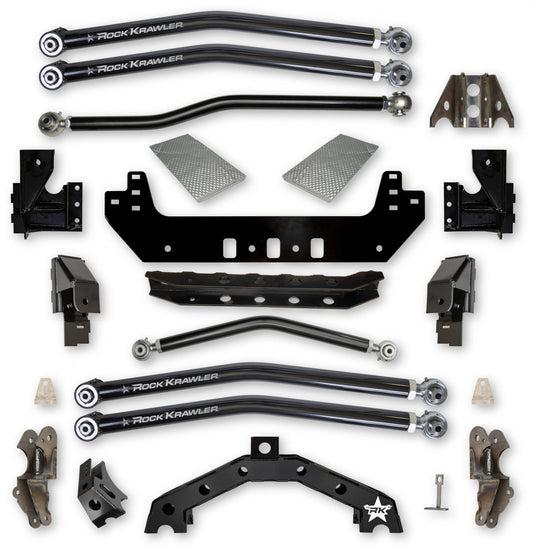 X-Factor X2 Long-Arm Upgrade For Jeep Wrangler JL/JLU Gas Rock Krawler