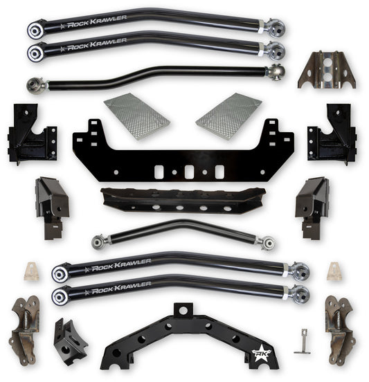 X-Factor X2 Long-Arm Upgrade For Jeep Wrangler JL/JLU Diesel Rock Krawler