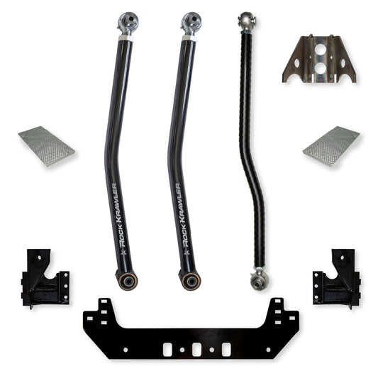 X-Factor X2 Front Long-Arm Upgrade For Jeep Wrangler JL/JLU Gas, Diesel, 392 Rock Krawler