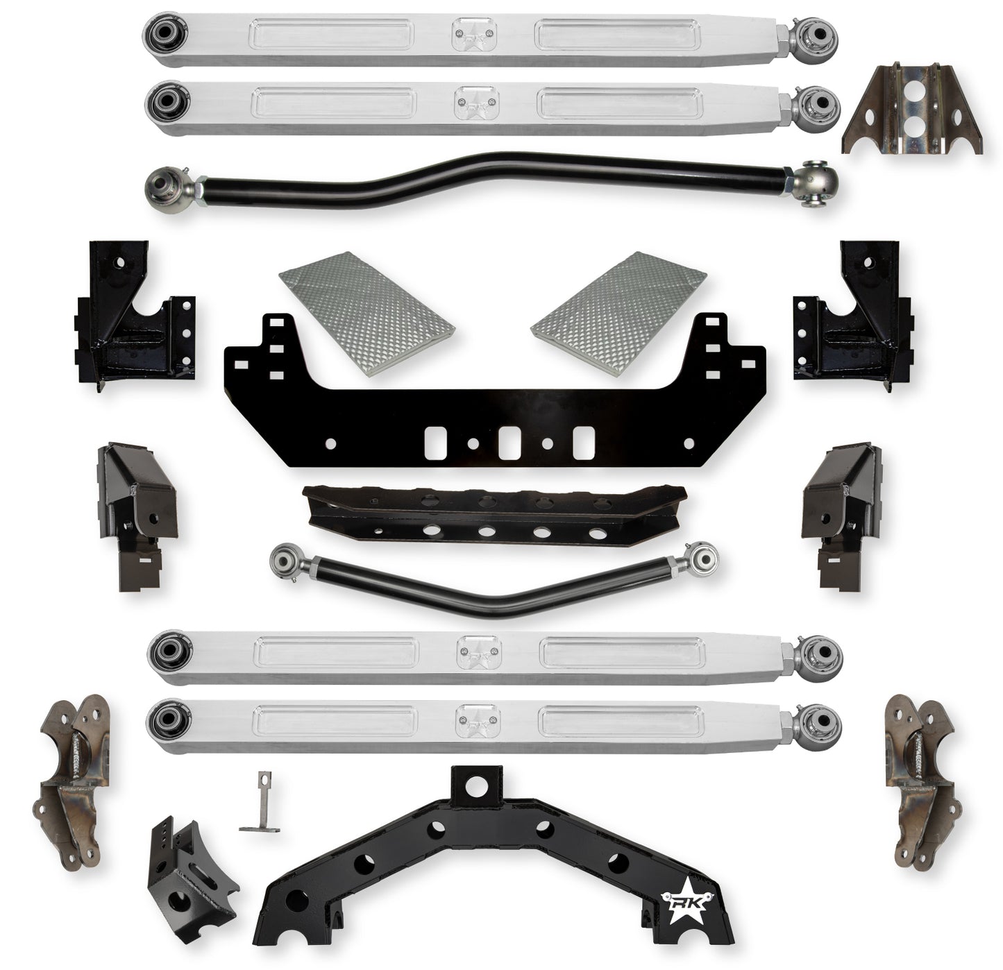 X-Factor X2 Pro Long Arm Uprgrade For Jeep Wrangler JL/JLU Gas Rock Krawler