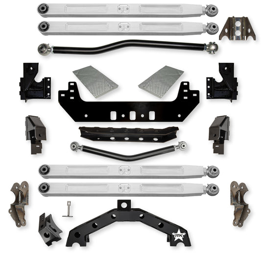 X-Factor X2 Pro Long Arm Uprgrade For Jeep Wrangler JL/JLU Gas Rock Krawler
