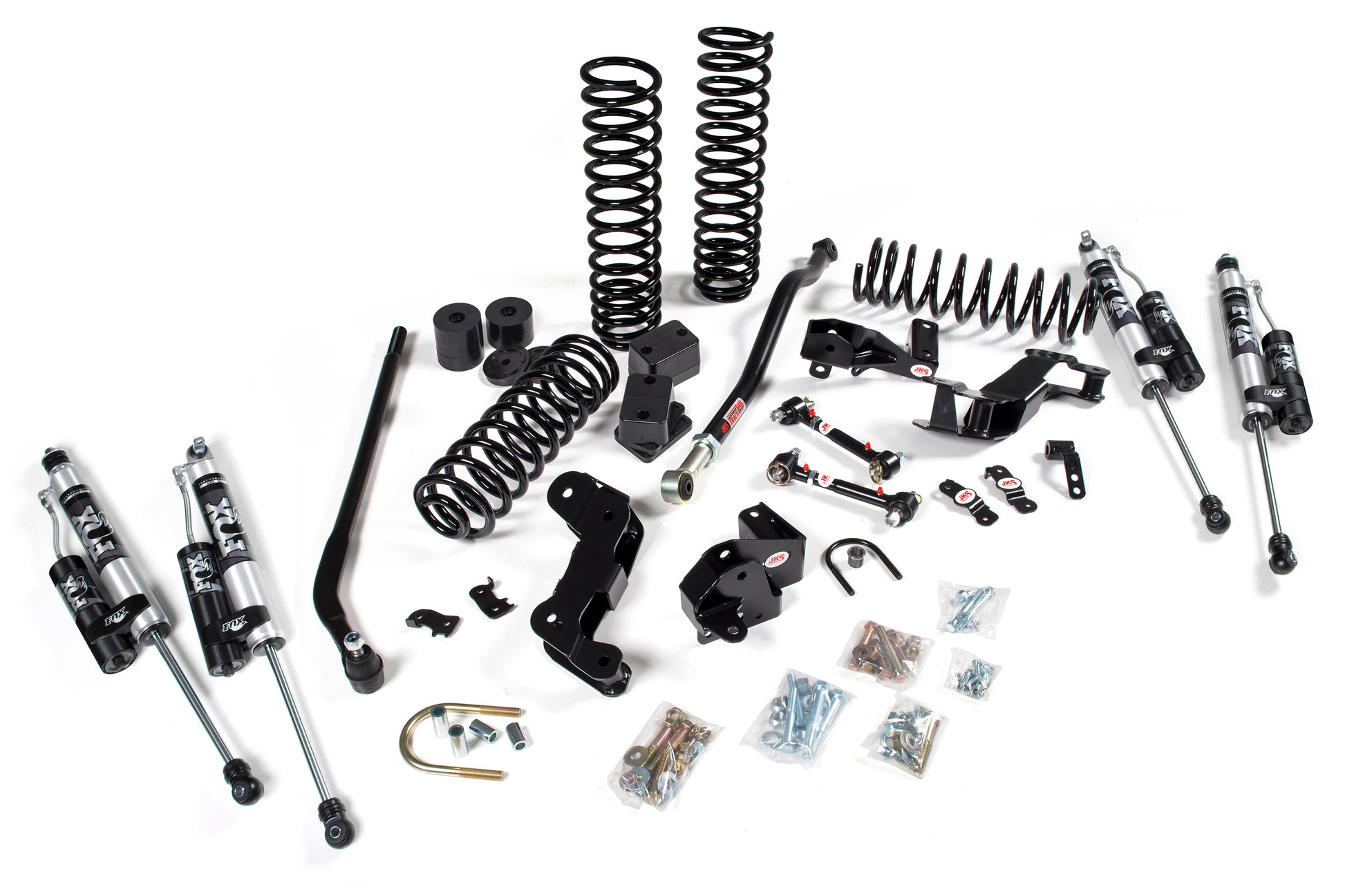 2007-2018 Jeep Wrangler JK J-Kontrol 4 Door 3.5 Inch Lift Kit JSPEC JKS Manufacturing-4
