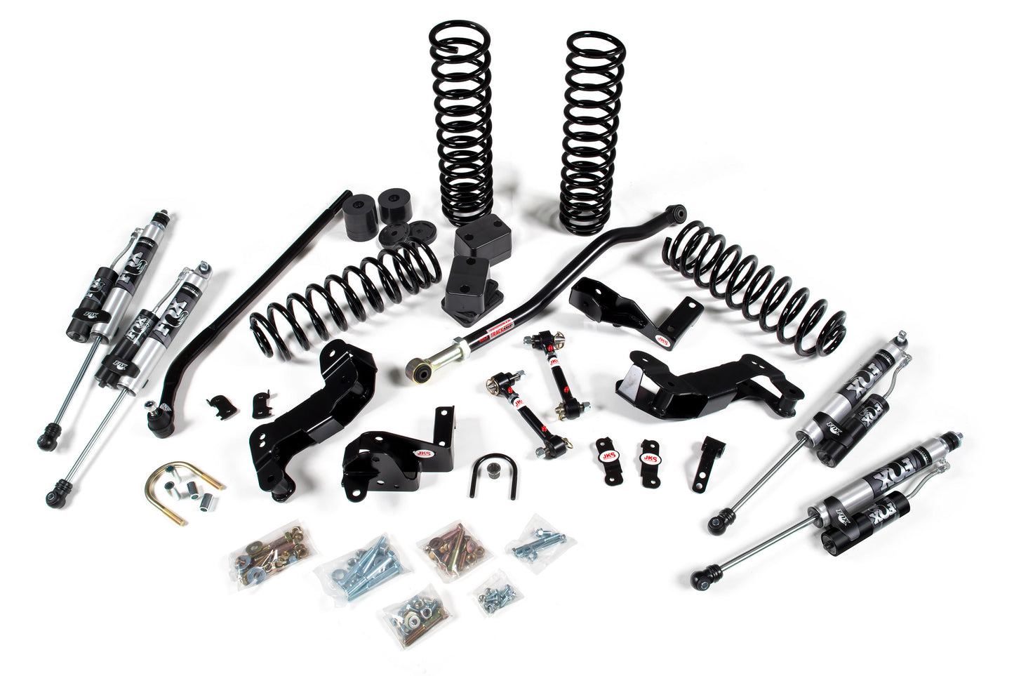 2007-2018 Jeep Wrangler JK J-Kontrol 4 Door 3.5 Inch Lift Kit JSPEC JKS Manufacturing-13