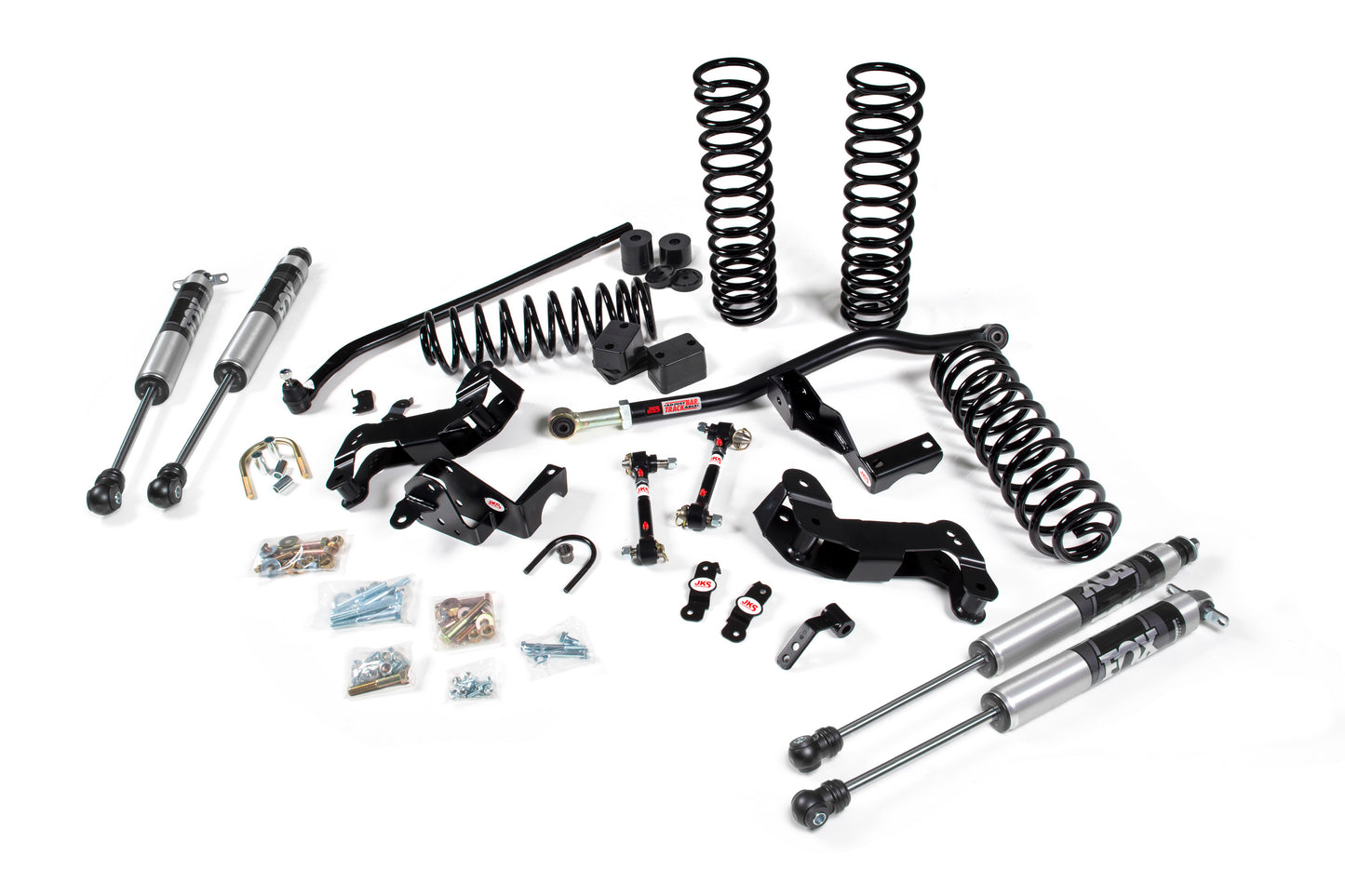 2007-2018 Jeep Wrangler JK J-Kontrol 2 Door 3.5 Inch Lift Kit Shocks JSPEC JKS Manufacturing-2