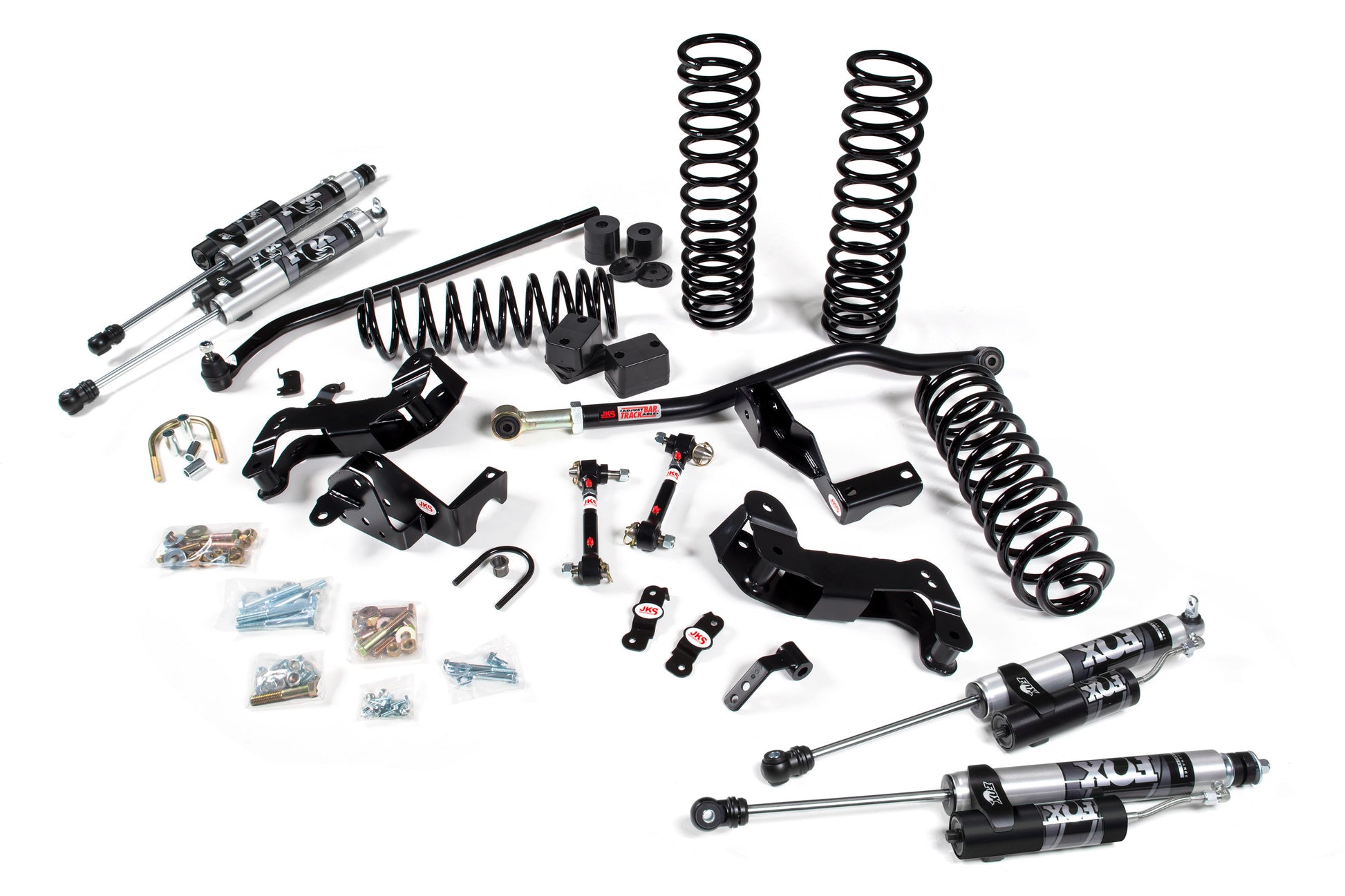 2007-2018 Jeep Wrangler JK J-Kontrol 2 Door 3.5 Inch Lift Kit Shocks JSPEC JKS Manufacturing-1