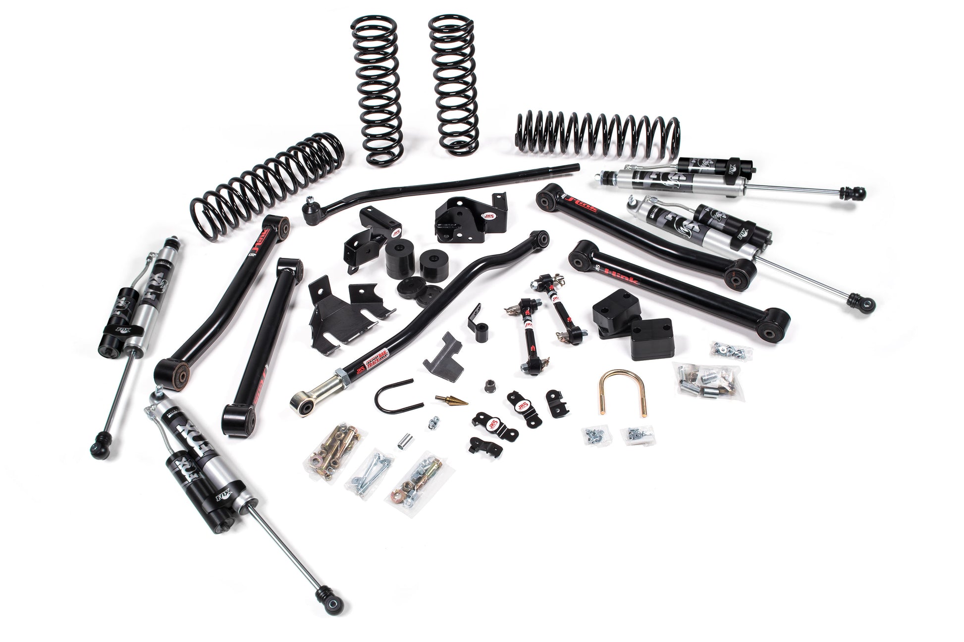 2007-2018 Jeep Wrangler JK J-Konnect 4 Door 3.5 Inch Lift Kit JSPEC JKS Manufacturing-12