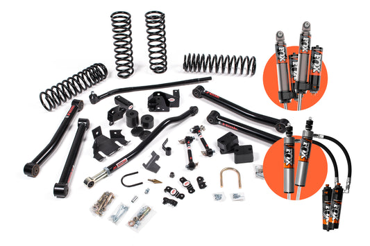 2007-2018 Jeep Wrangler JK J-Konnect 4 Door 3.5 Inch Lift Kit JSPEC JKS Manufacturing