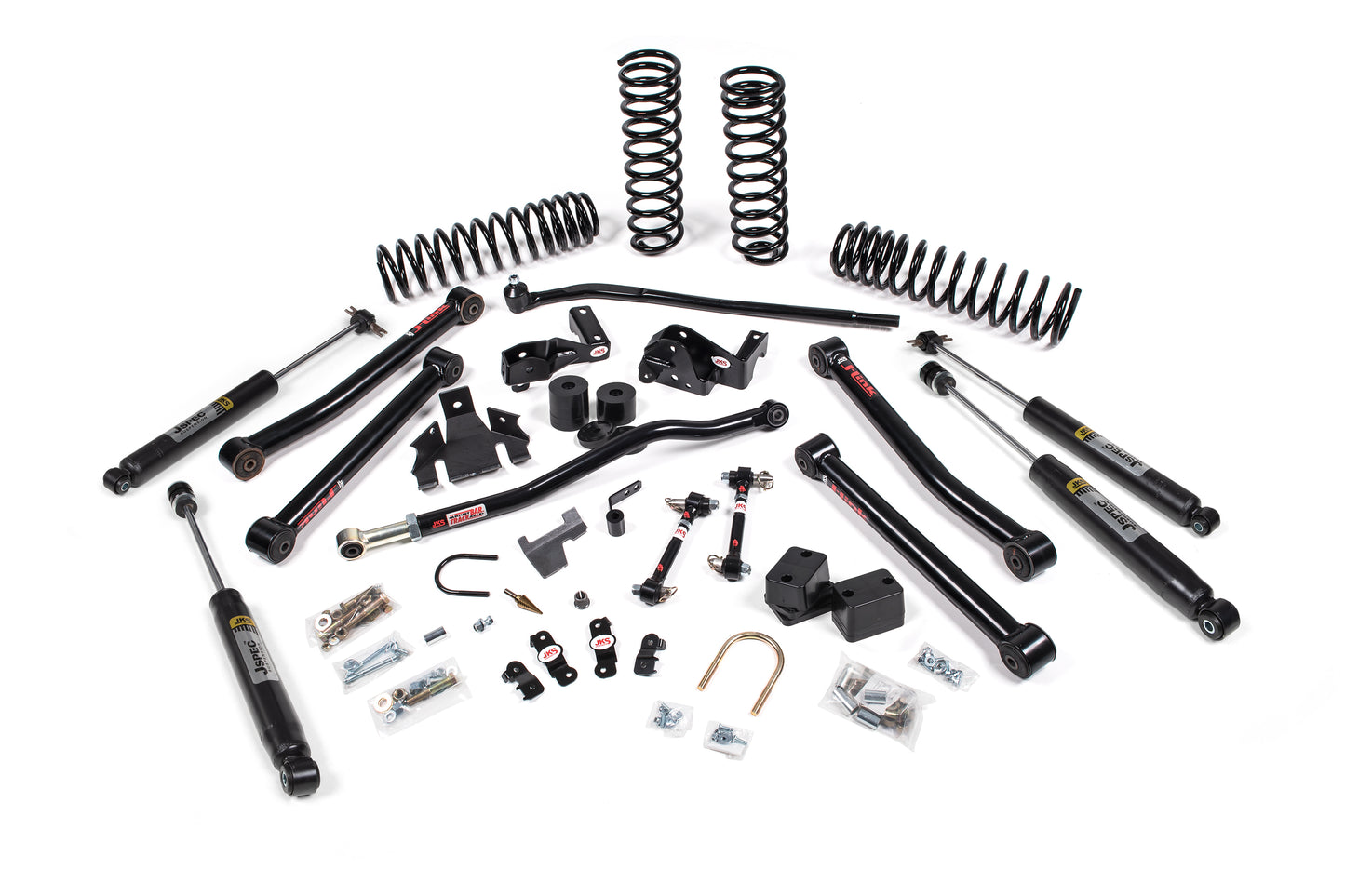 2007-2018 Jeep Wrangler JK J-Konnect 2 Door 3.5 Inch Lift Kit JSPEC JKS Manufacturing-6
