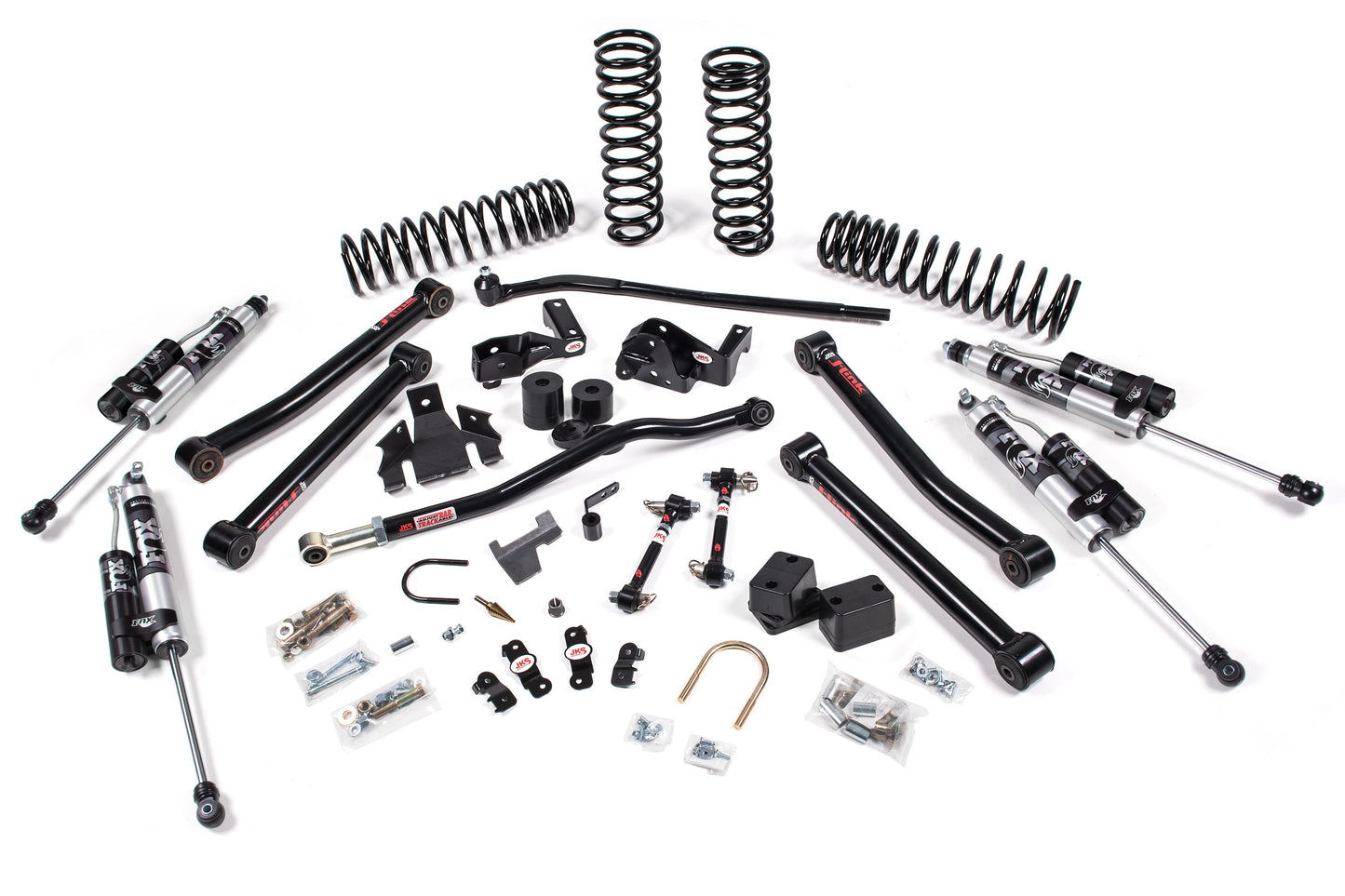 2007-2018 Jeep Wrangler JK J-Konnect 2 Door 3.5 Inch Lift Kit JSPEC JKS Manufacturing-4