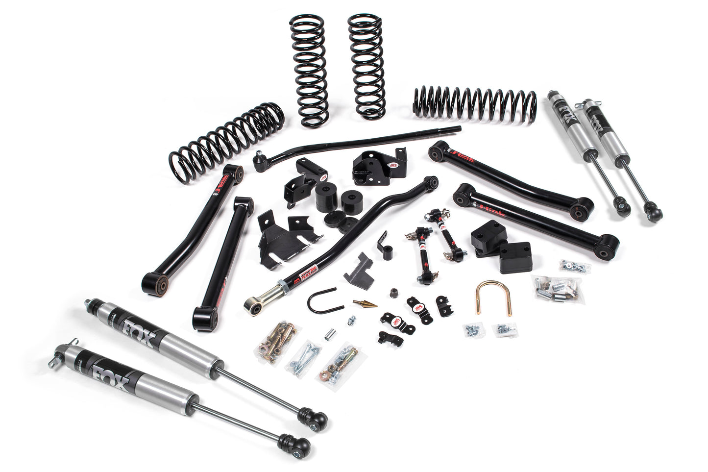 2007-2018 Jeep Wrangler JK J-Konnect 2 Door 3.5 Inch Lift Kit JSPEC JKS Manufacturing-2