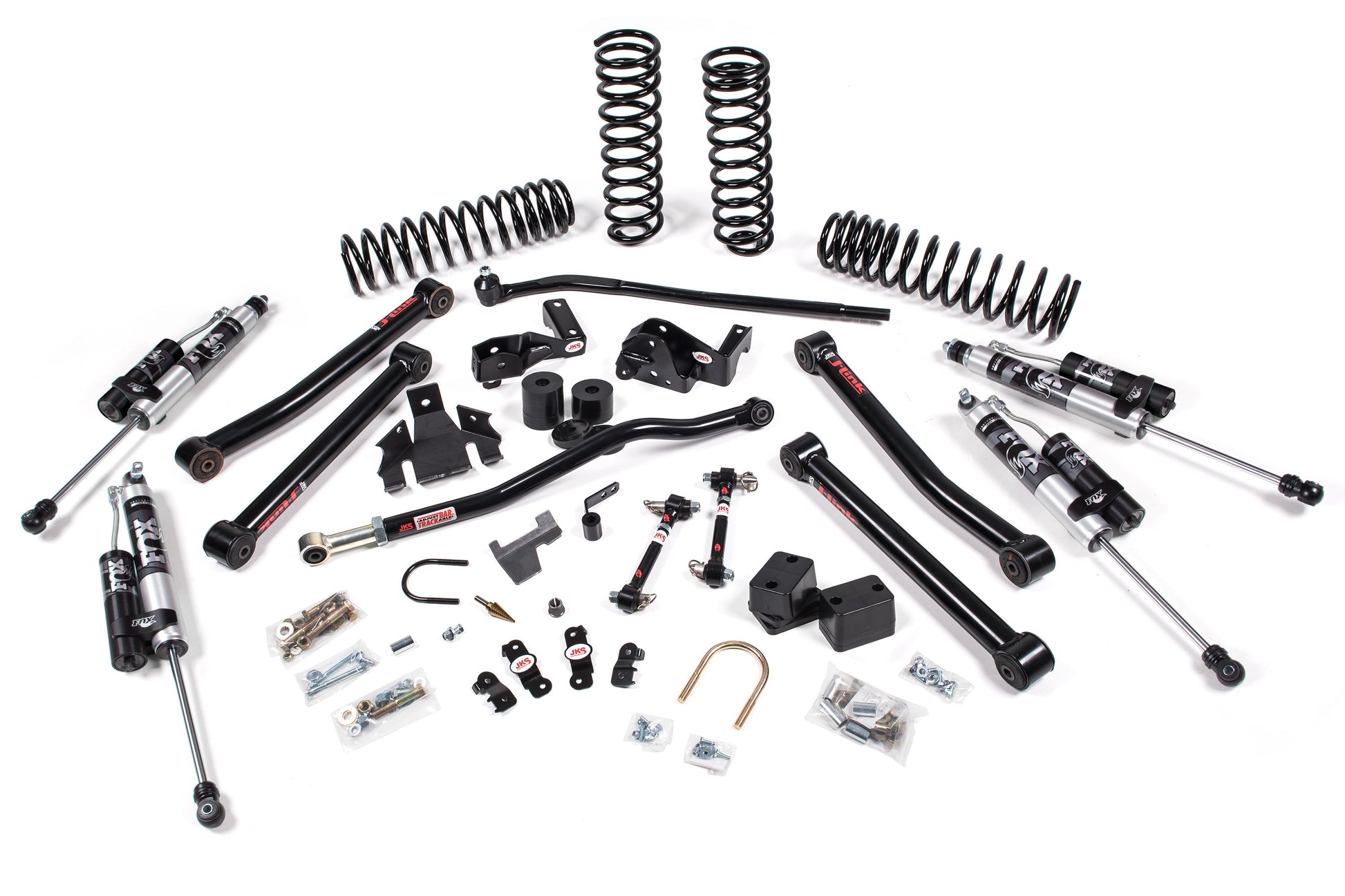 2007-2018 Jeep Wrangler JK J-Konnect 2 Door 3.5 Inch Lift Kit JSPEC JKS Manufacturing-1