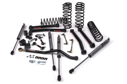 2018-2024 Jeep Wrangler JL J-Konnect 2.5 Inch Lift Kit 4 Door Standard Rate Coils JSPEC JKS Manufacturing-4