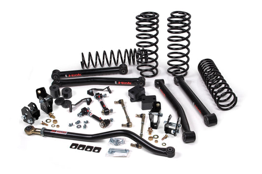 2018-2024 Jeep Wrangler JL J-Konnect 2.5 Inch Lift Kit 4 Door HD Rate Coils JSPEC JKS Manufacturing-1