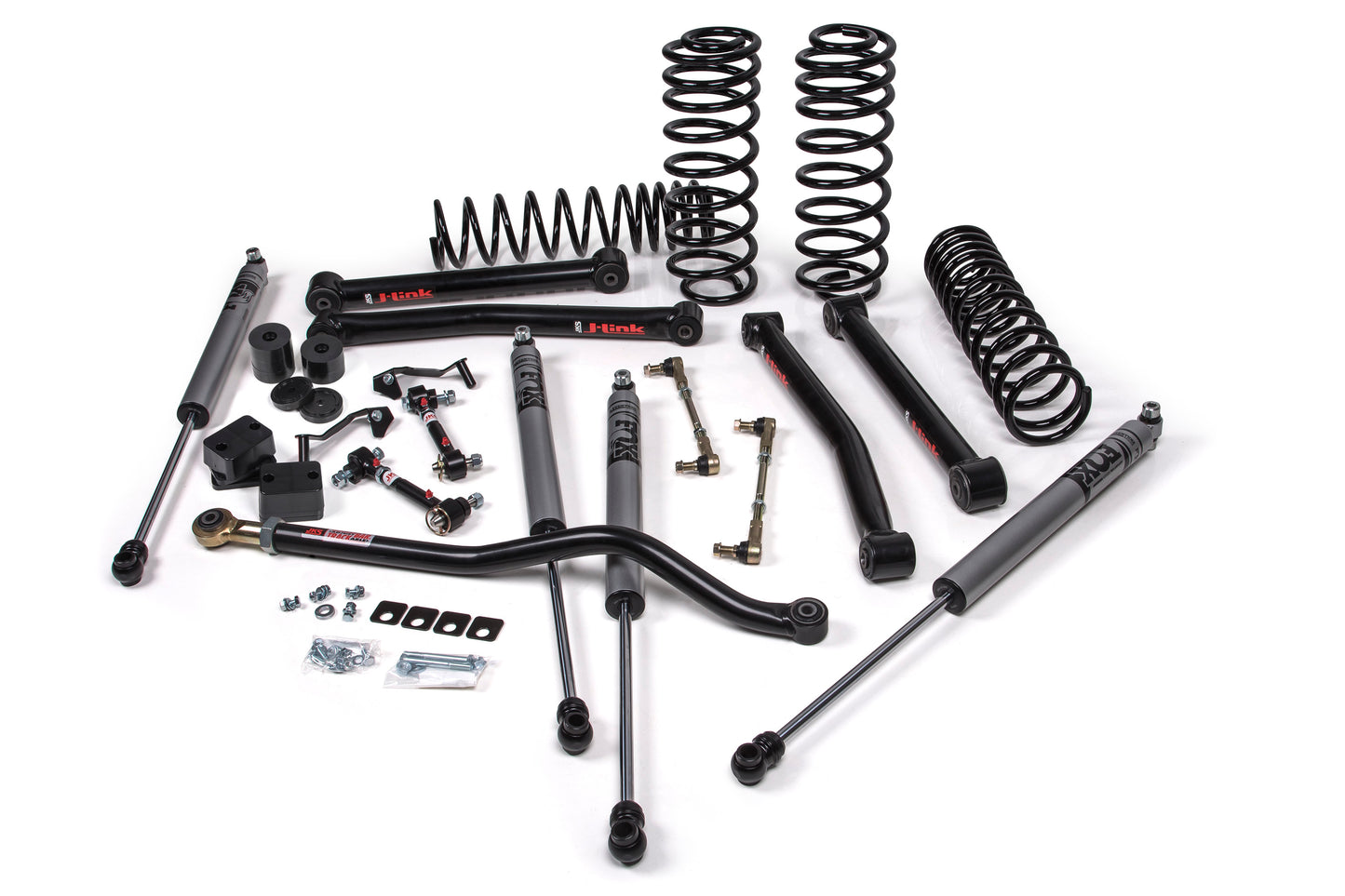 2018-2024 Jeep Wrangler JL J-Konnect 3.5 Inch Lift Kit 4 Door HD Rate Coils JSPEC JKS Manufacturing-3