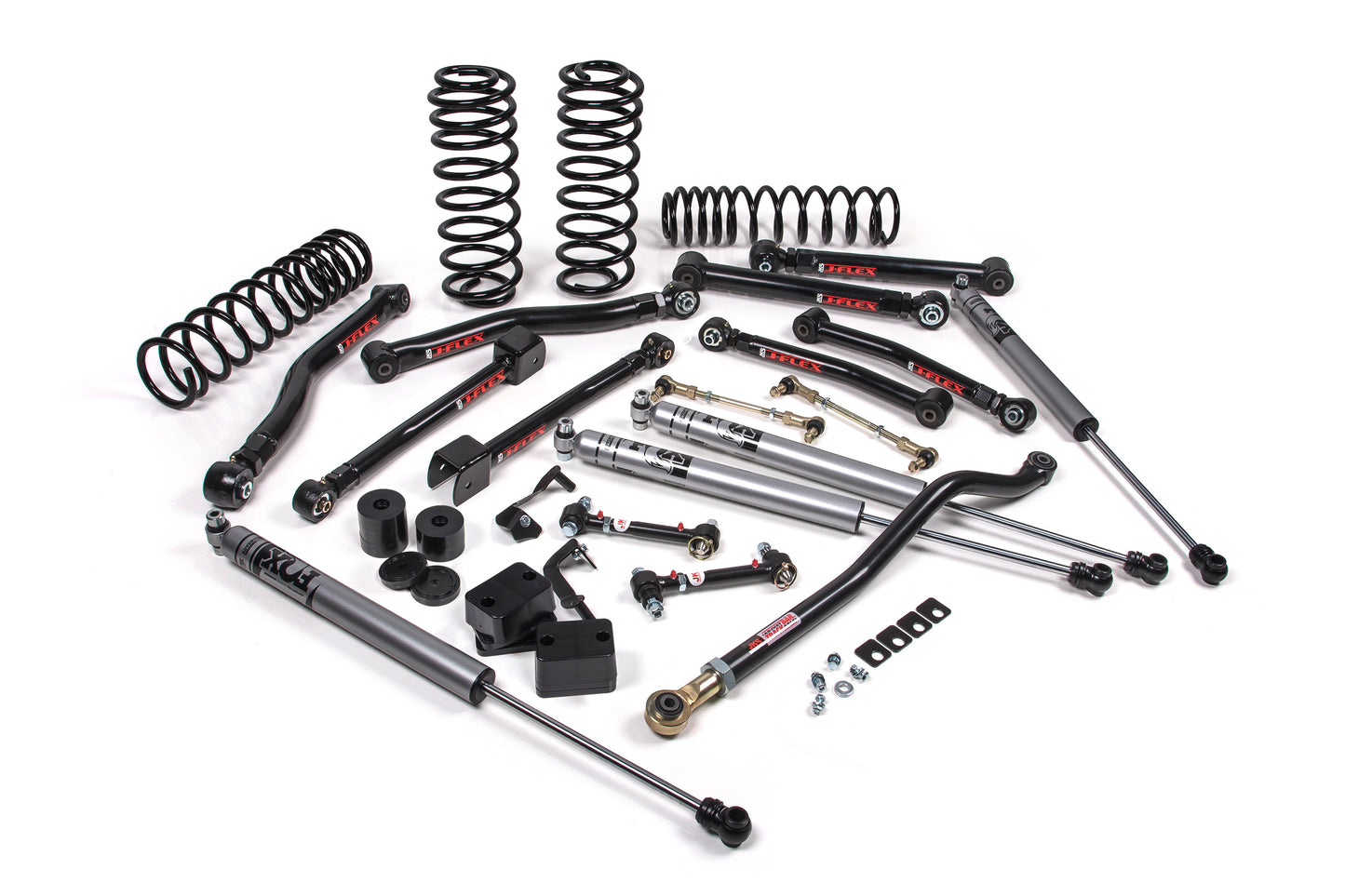 2018-2024 Jeep Wrangler JL J-Krawl 2.5 Inch Lift Kit 4 Door Standard Rate Coils JSPEC JKS Manufacturing-5