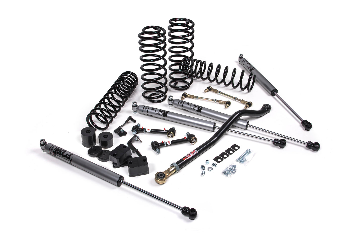2018-2024 Jeep Wrangler JL J-Venture 3 Inch Lift Kit 2 Door Standard Rate Coils JSPEC JKS Manufacturing-4