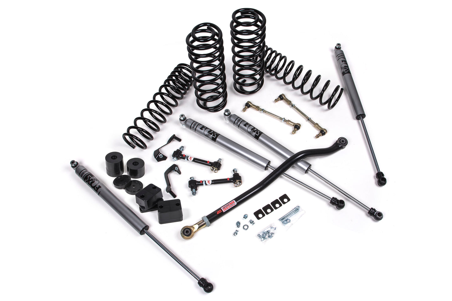 2018-2024 Jeep Wrangler JL J-Venture 3 Inch Lift Kit 2 Door HD Rate Coils JSPEC JKS Manufacturing-3