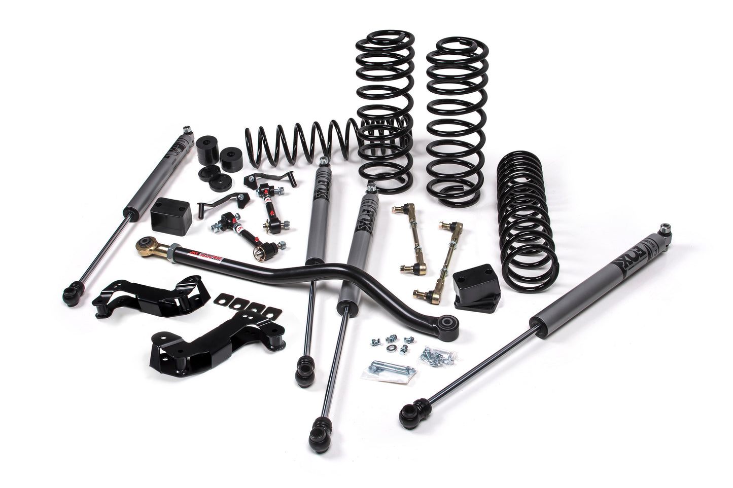 2018-2024 Jeep Wrangler JL J-Kontrol 3 Inch Lift Kit 2 Door HD Rate Coils JSPEC JKS Manufacturing-3