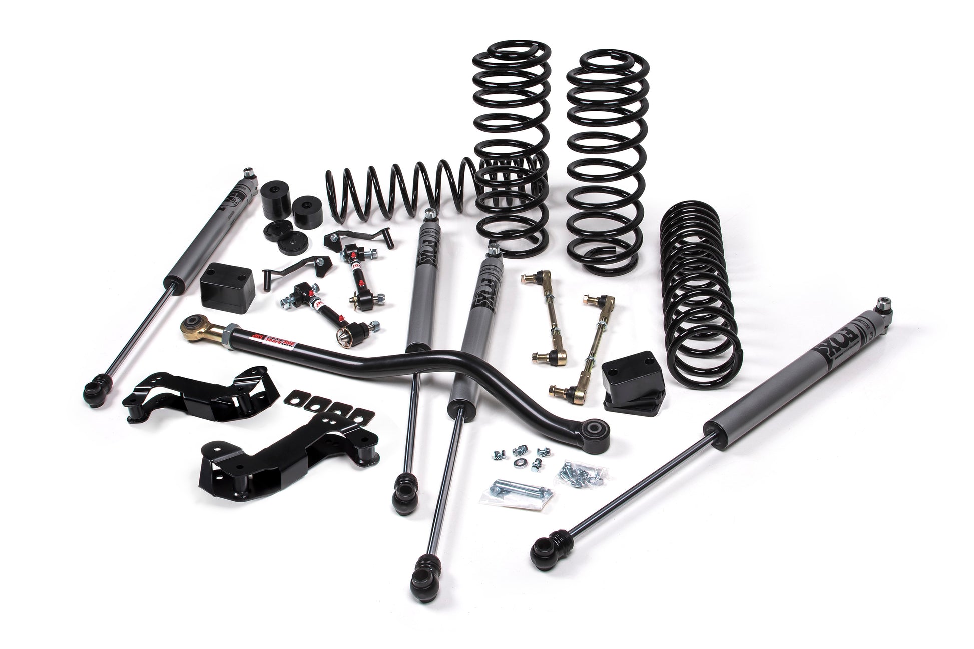 2018-2024 Jeep Wrangler JL J-Kontrol 3 Inch Lift Kit 2 Door HD Rate Coils JSPEC JKS Manufacturing-3