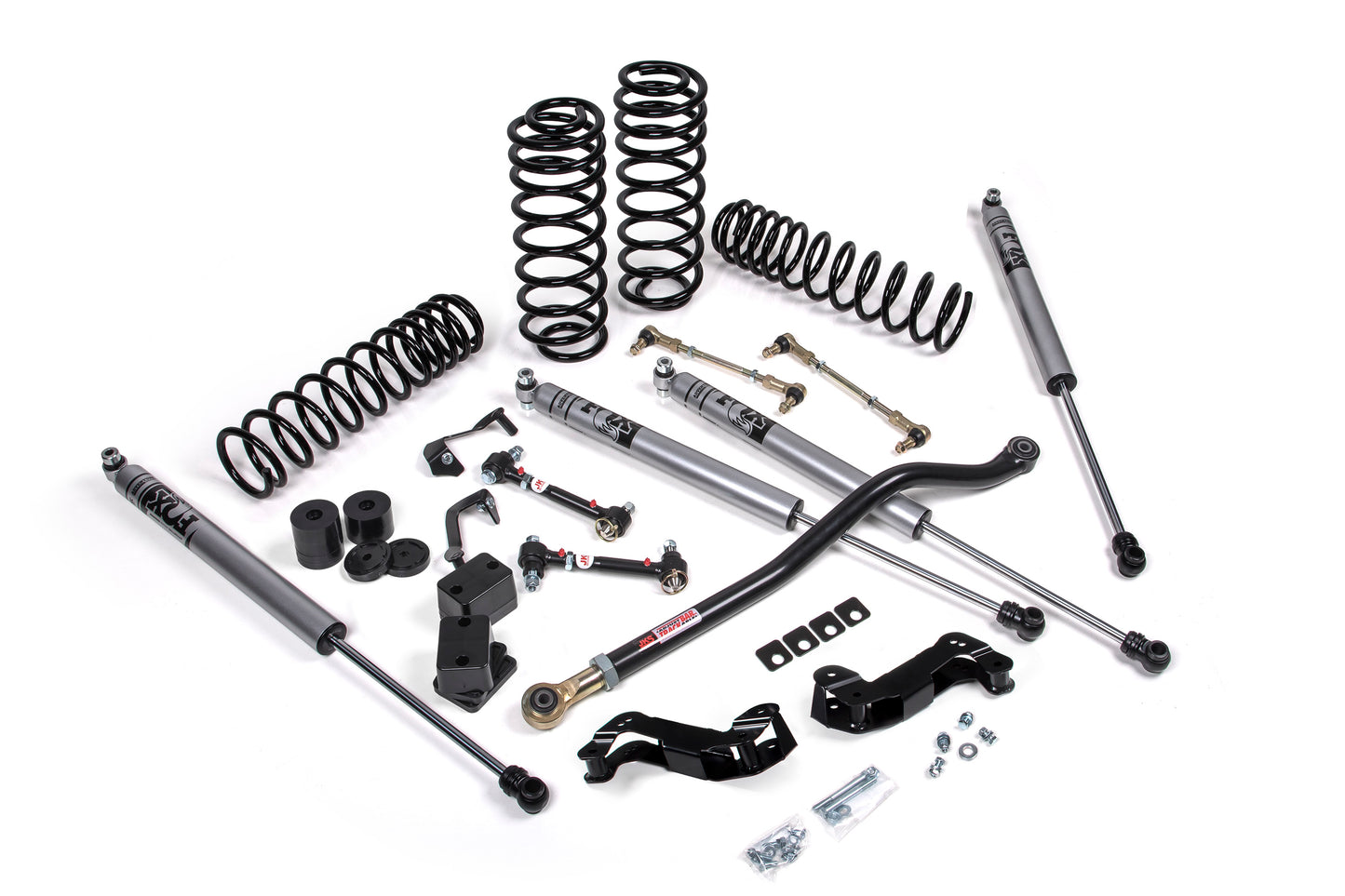 2018-2024 Jeep Wrangler JL J-Kontrol 3 Inch Lift Kit 2 Door HD Rate Coils JSPEC JKS Manufacturing-4