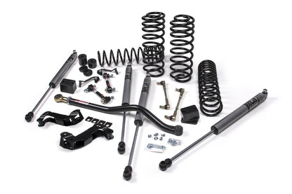 18-24 Jeep Wrangler JL J-Kontrol 3.5 Inch Lift Kit 4 Door w/Fox Adventure Series Shocks HD Rate Coils JSPEC JKS Manufacturing