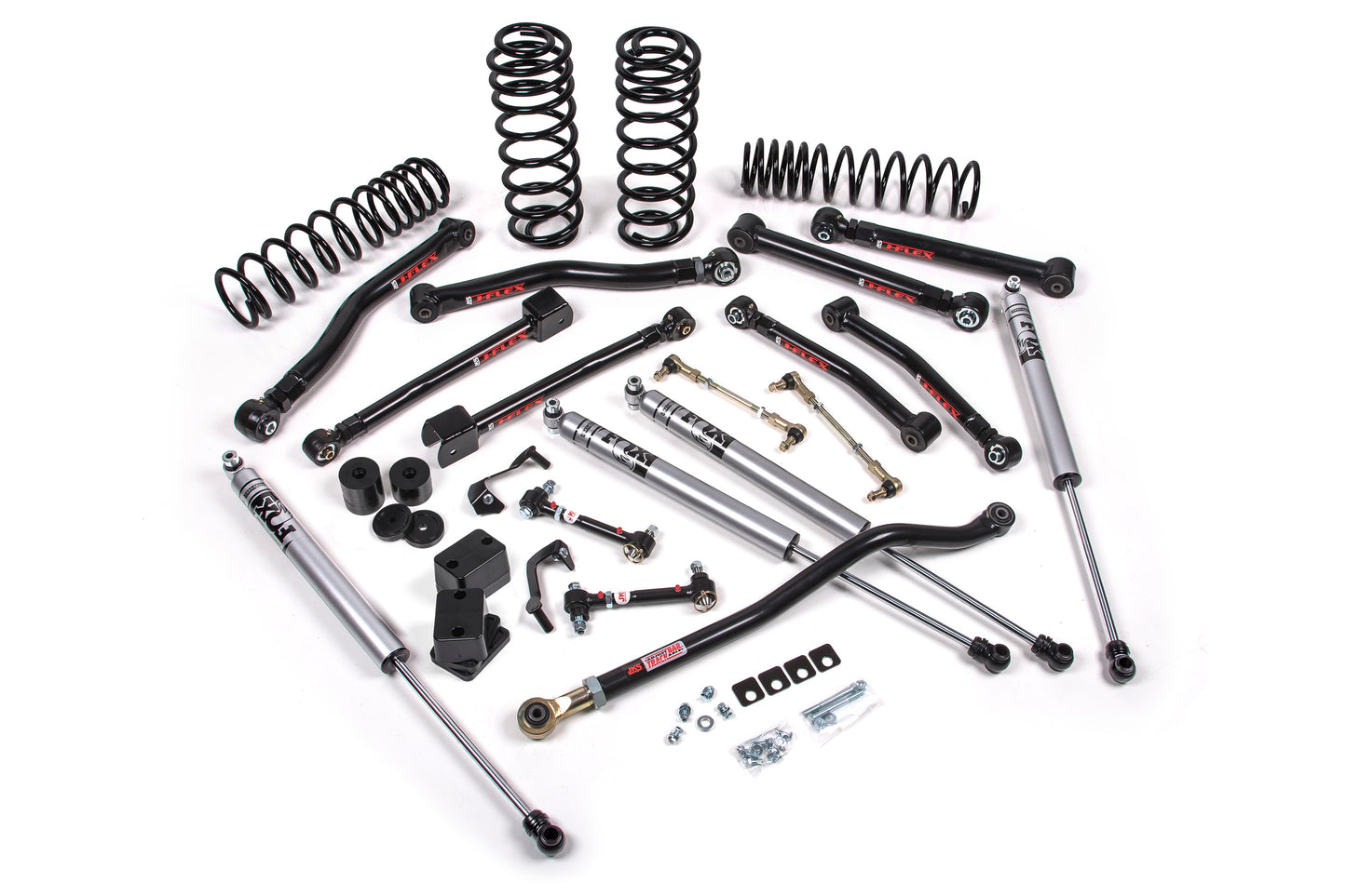2018-2024 Jeep Wrangler JL J-Krawl 3 Inch Lift Kit 2 Door Standard Rate Coils JSPEC JKS Manufacturing-3