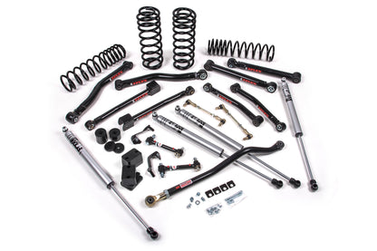 2018-2024 Jeep Wrangler JL J-Krawl 3 Inch Lift Kit 2 Door Standard Rate Coils JSPEC JKS Manufacturing-3