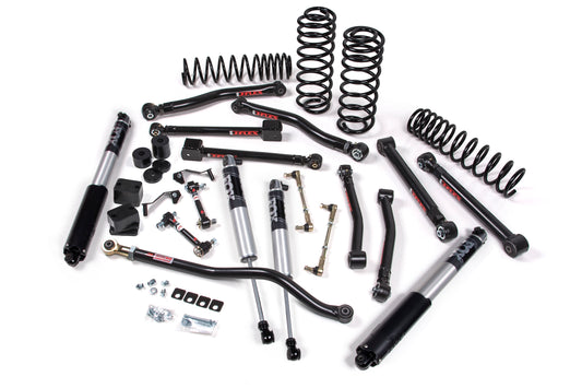 2018-2024 Jeep Wrangler JL J-Krawl 3 Inch Lift Kit 2 Door HD Rate Coils JSPEC JKS Manufacturing