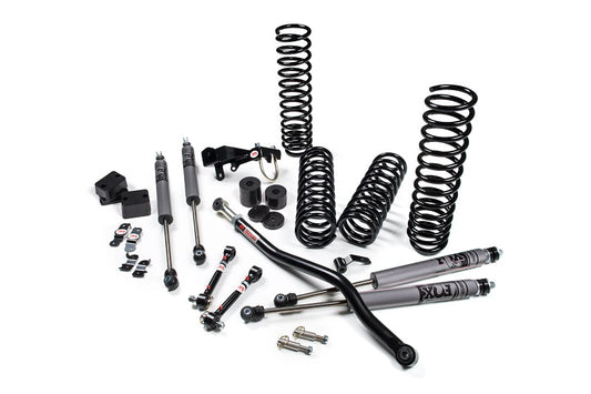 2007-2018 Jeep Wrangler JK J-MAX 3in 4 Door OR 3.5 Inch 2 Door w/Fox 2.5 Series R/R Coil-over w/DSC JSPEC JKS Manufacturing