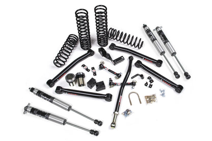 07-18 Jeep Wrangler JK J-Lander 3.5 Inch 4 Door w/Fox 2.0 Performance Series Shocks JSPEC JKS Manufacturing