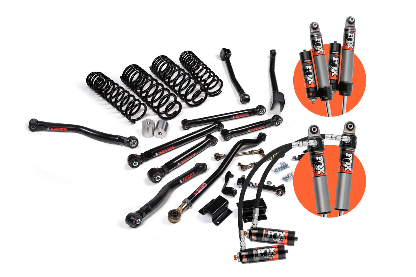 2020-2024 Jeep Gladiator JT J-Krawl 3-3.5 Inch Front 1.5-2 Inch Rear JSPEC JKS Manufacturing-1