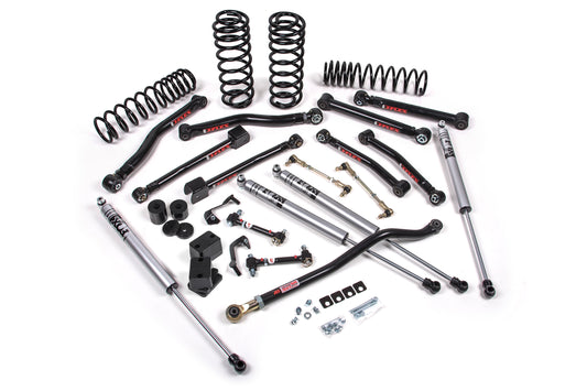 21-25 Jeep Wrangler JL 4xe 4 Door 2 Inch J-Krawl Suspension Lift Kit Fox 2.0 Adv Series Shocks JSPEC JKS Manufacturing