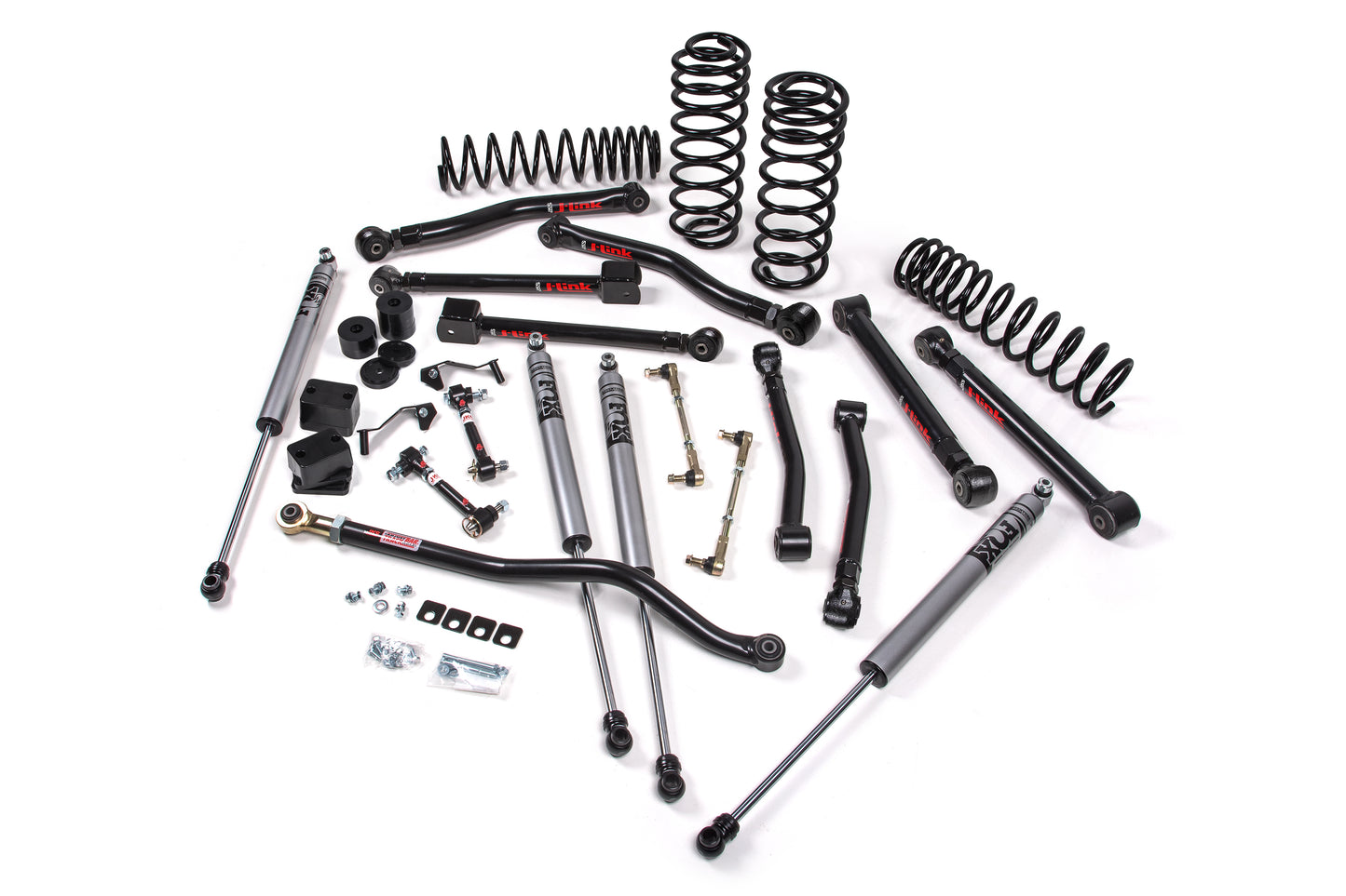 2018-2023 Jeep Wrangler JL 2 Door 3 Inch J-Krawl System Rubber Front/Rear JSPEC JKS Manufacturing-3