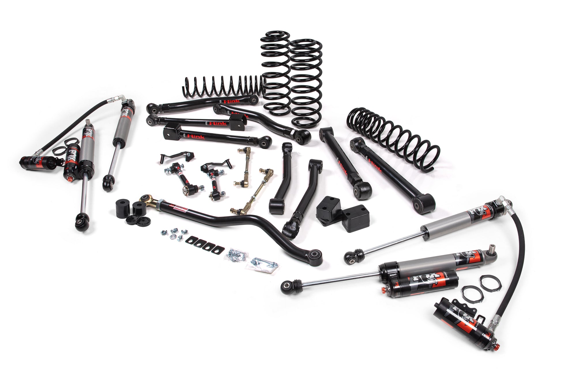 2018-2023 Jeep Wrangler JL 2 Door 3 Inch J-Krawl System Rubber Front/Rear JSPEC JKS Manufacturing-1