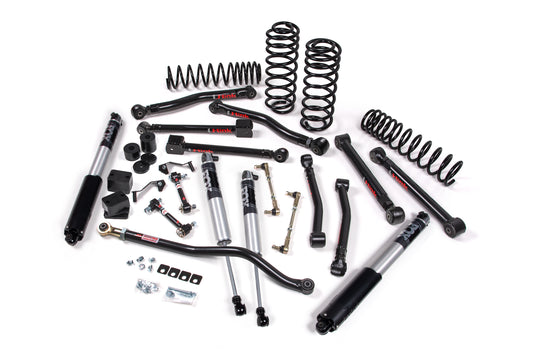 2018-2023 Jeep Wrangler JL 2 Door 3 Inch J-Krawl System Rubber Front/Rear JSPEC JKS Manufacturing