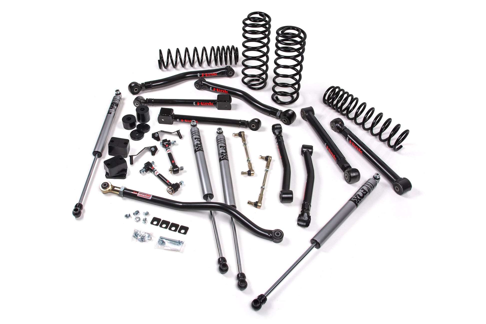 2018-2023 Jeep Wrangler JL 2 Door 3 Inch J-Krawl System Rubber Fox 2.5 IFP JSPEC JKS Manufacturing-3