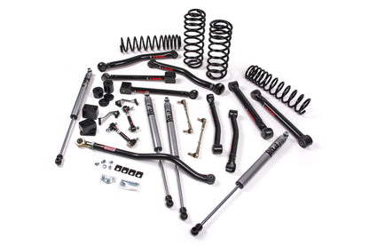 2018-2023 Jeep Wrangler JL 2 Door 3 Inch J-Krawl System Rubber Fox 2.5 IFP JSPEC JKS Manufacturing-3