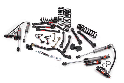 2018-2023 Jeep Wrangler JL 2 Door 3 Inch J-Krawl System Rubber Fox 2.5 IFP JSPEC JKS Manufacturing-1