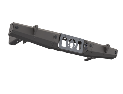 07-Up Jeep Wranger/Gladiator High Clearance Rear Bumper Center Section Raw Steel Artec Industries-2