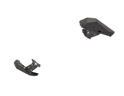 07-Up Jeep Wranger/Gladiator High Clearance Rear Bumper Corner Pods Raw Steel Artec Industries