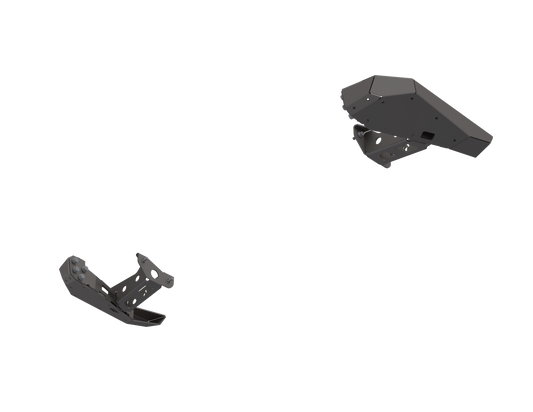 Artec Industries 07-Up Jeep Wranger/Gladiator High Clearance Rear Bumper Corner Pods Raw Steel