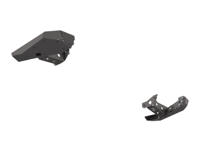 Artec Industries 07-Up Jeep Wranger/Gladiator High Clearance Rear Bumper Corner Pods Raw Steel