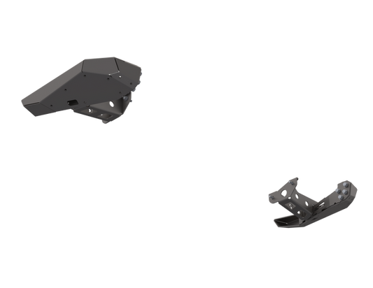 07-Up Jeep Wranger/Gladiator High Clearance Rear Bumper Corner Pods Raw Steel Artec Industries-1