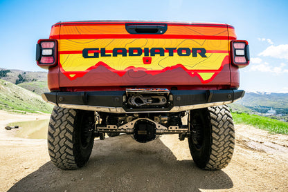 High Clearance Rear Bumper Modular 2 Inch Receiver Artec Industries-8