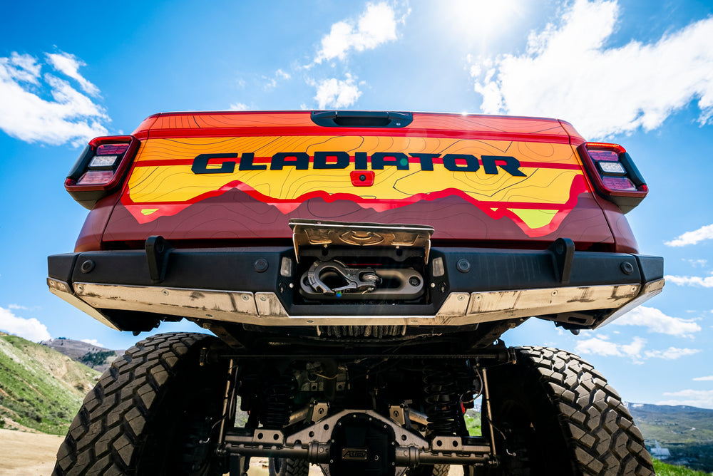 High Clearance Rear Bumper Modular 2 Inch Receiver Artec Industries-10