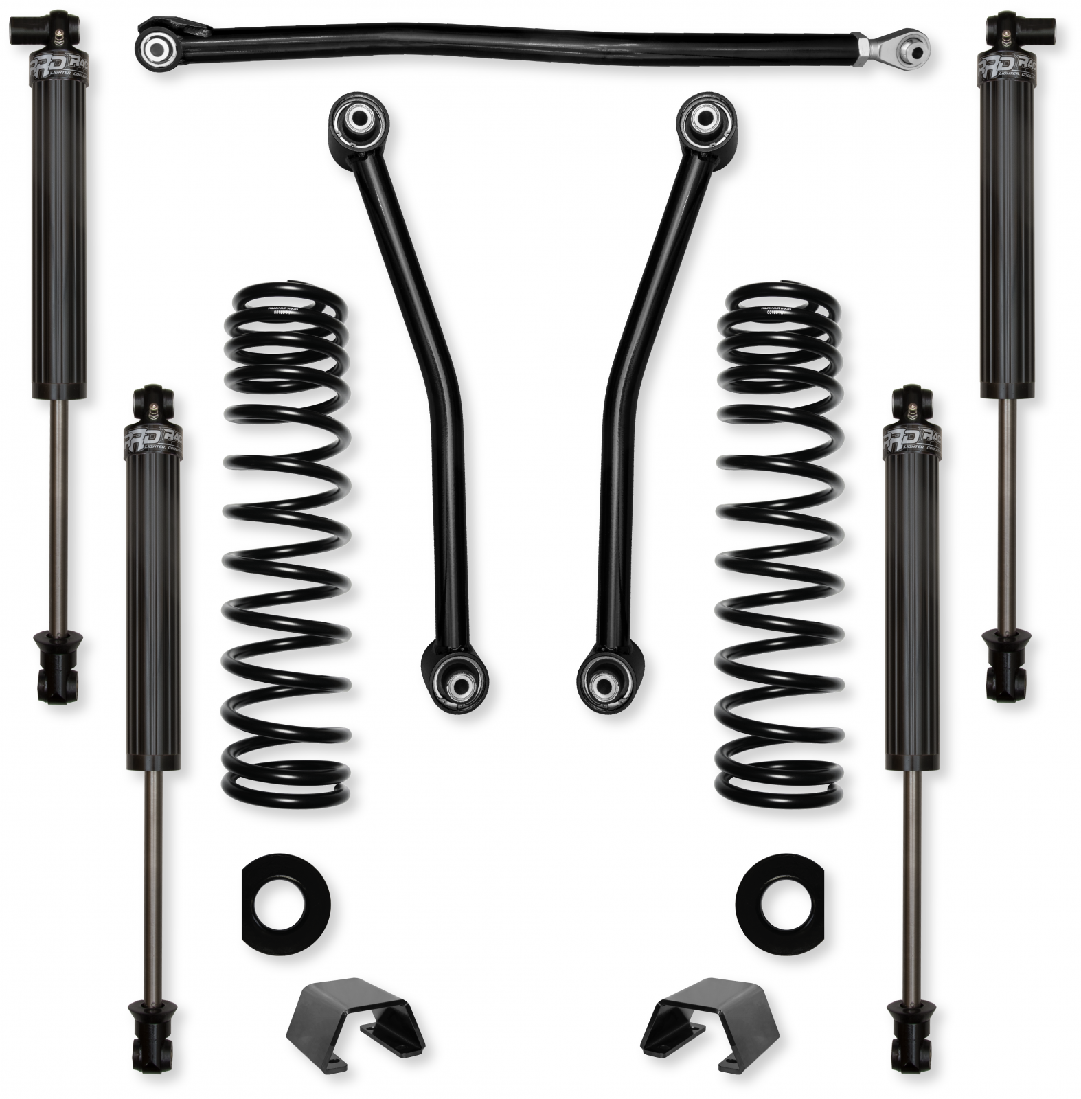 1.5 Inch Adventure Mid-Arm Suspension System for Jeep Gladiator JT Gas Models Rock Krawler