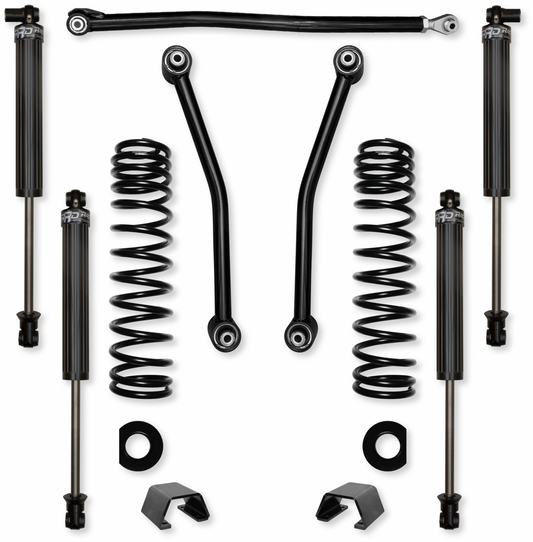 1.5 Inch Adventure Mid-Arm Suspension System for Jeep Gladiator JT Gas Models Rock Krawler