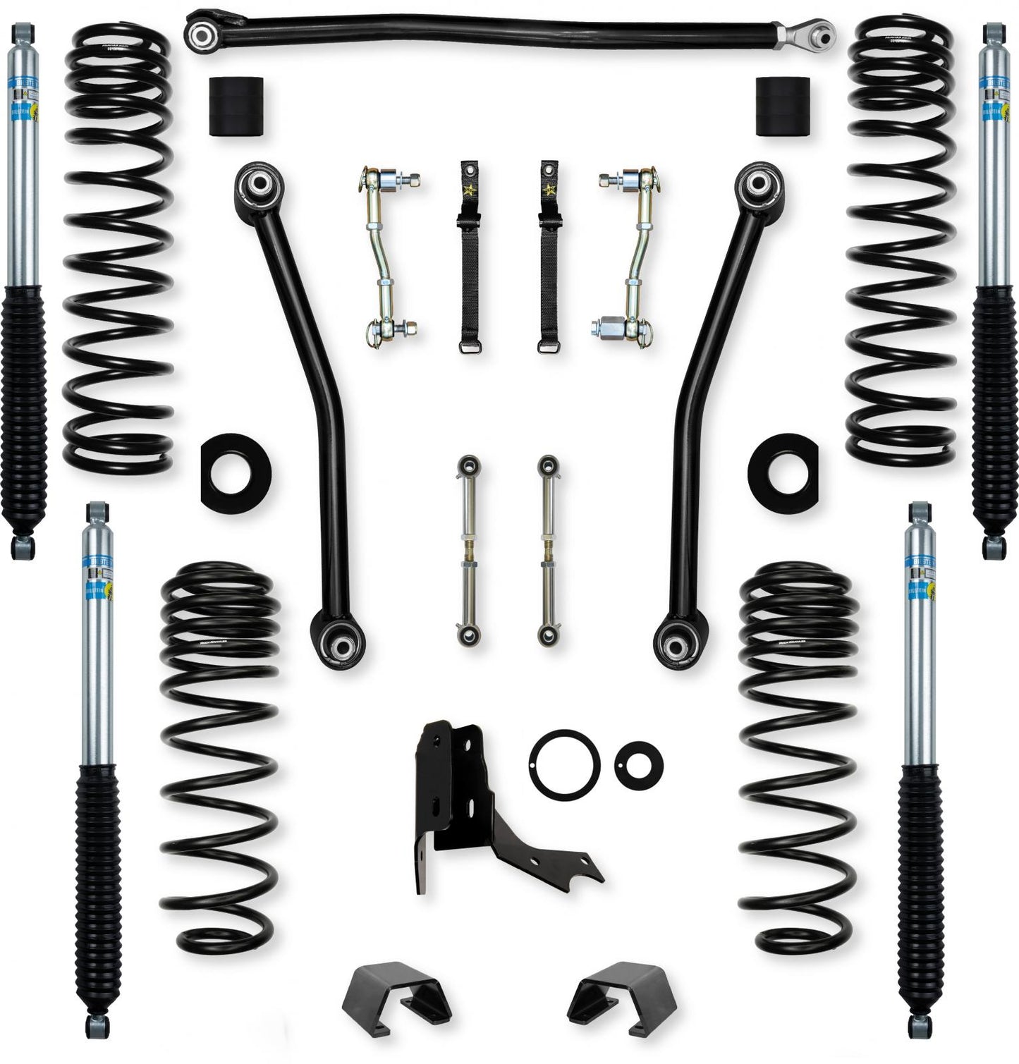 2.0 Inch Adventure Mid-Arm Suspension System for Jeep Gladiator JT Gas Models Rock Krawler-1