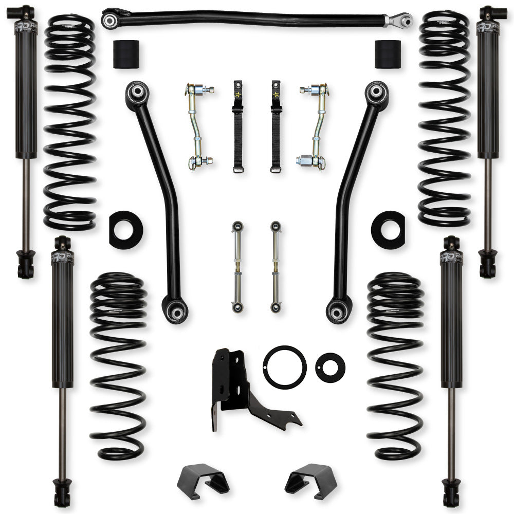 2.0 Inch Adventure Mid-Arm Suspension System for Jeep Gladiator JT Diesel Models Rock Krawler